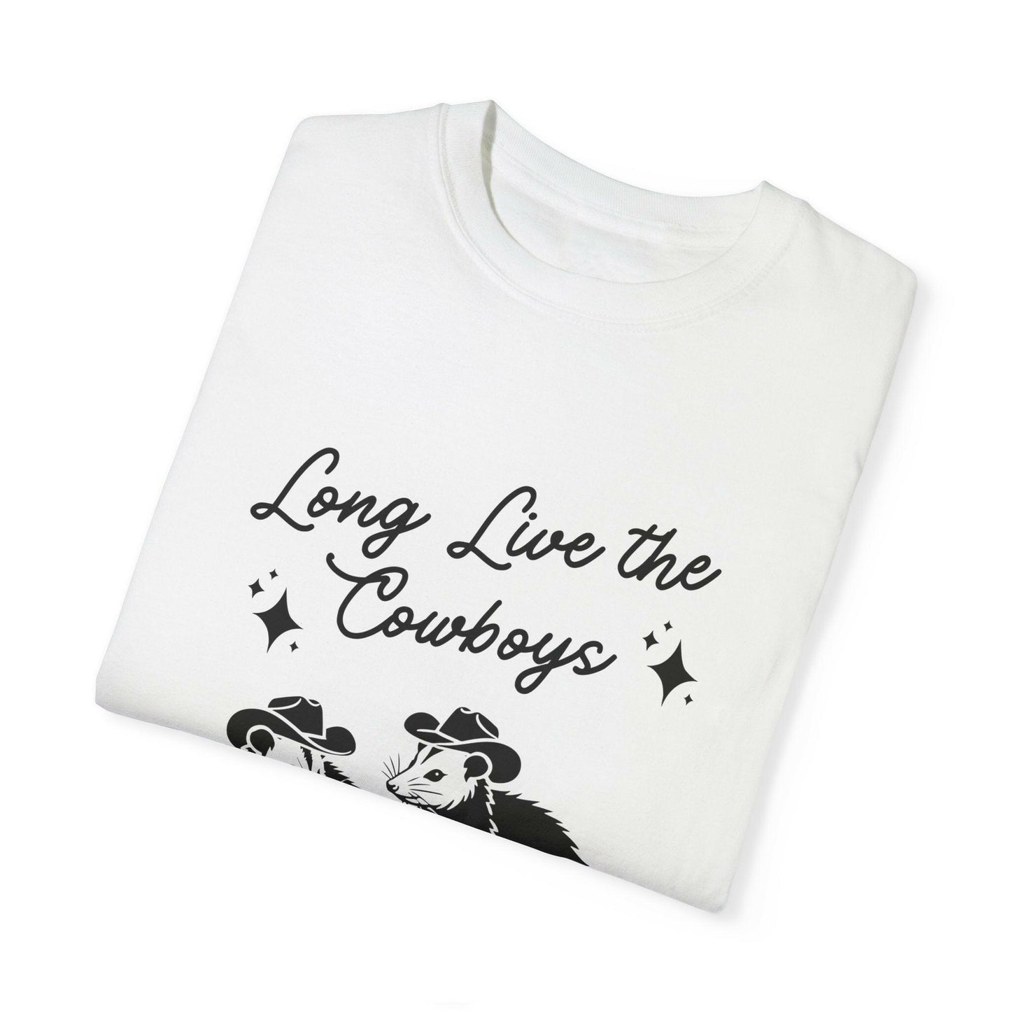 Long Live the Cowboys Possum Shirt - Just Goofy Little Guys
