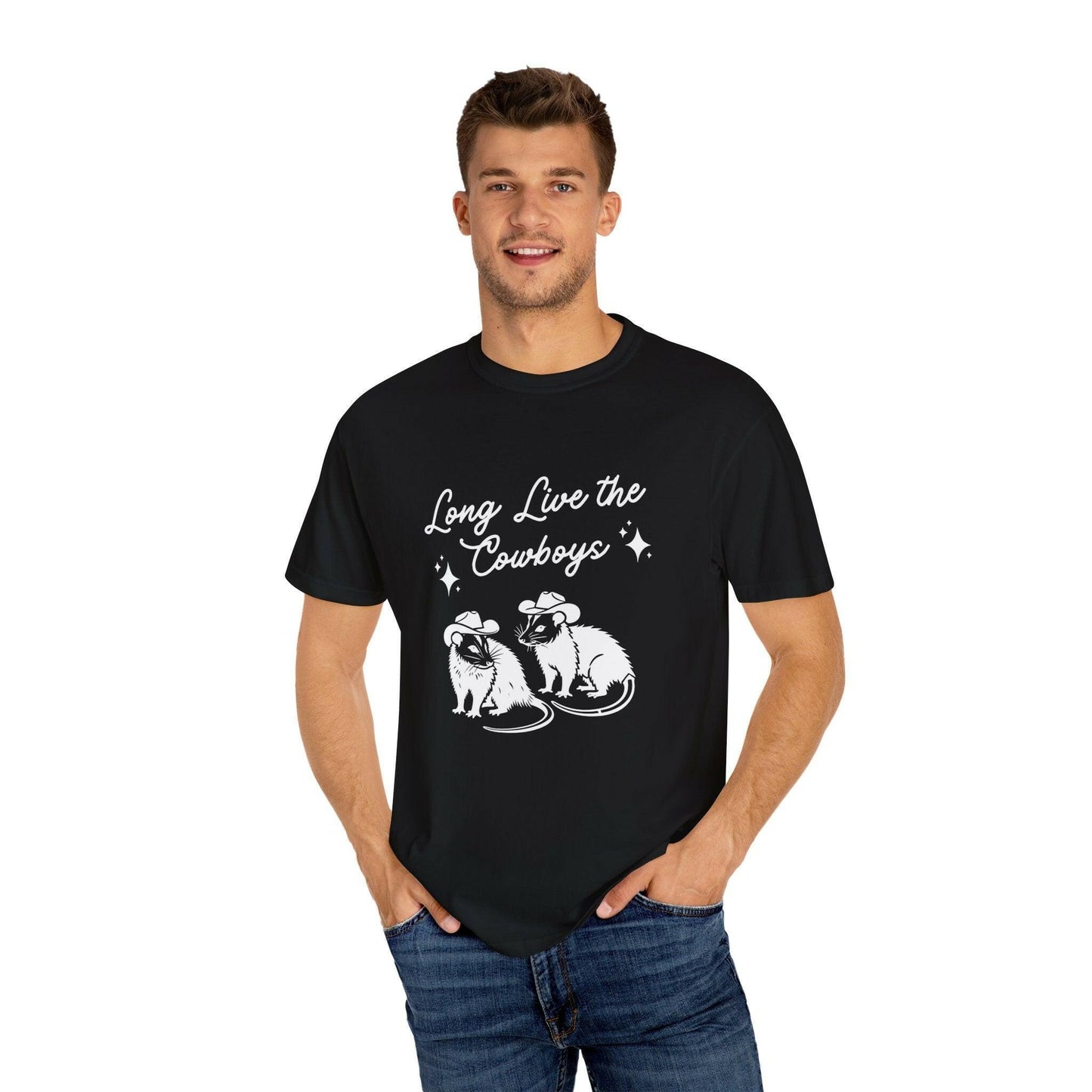 Long Live the Cowboys Possum Shirt - Just Goofy Little Guys