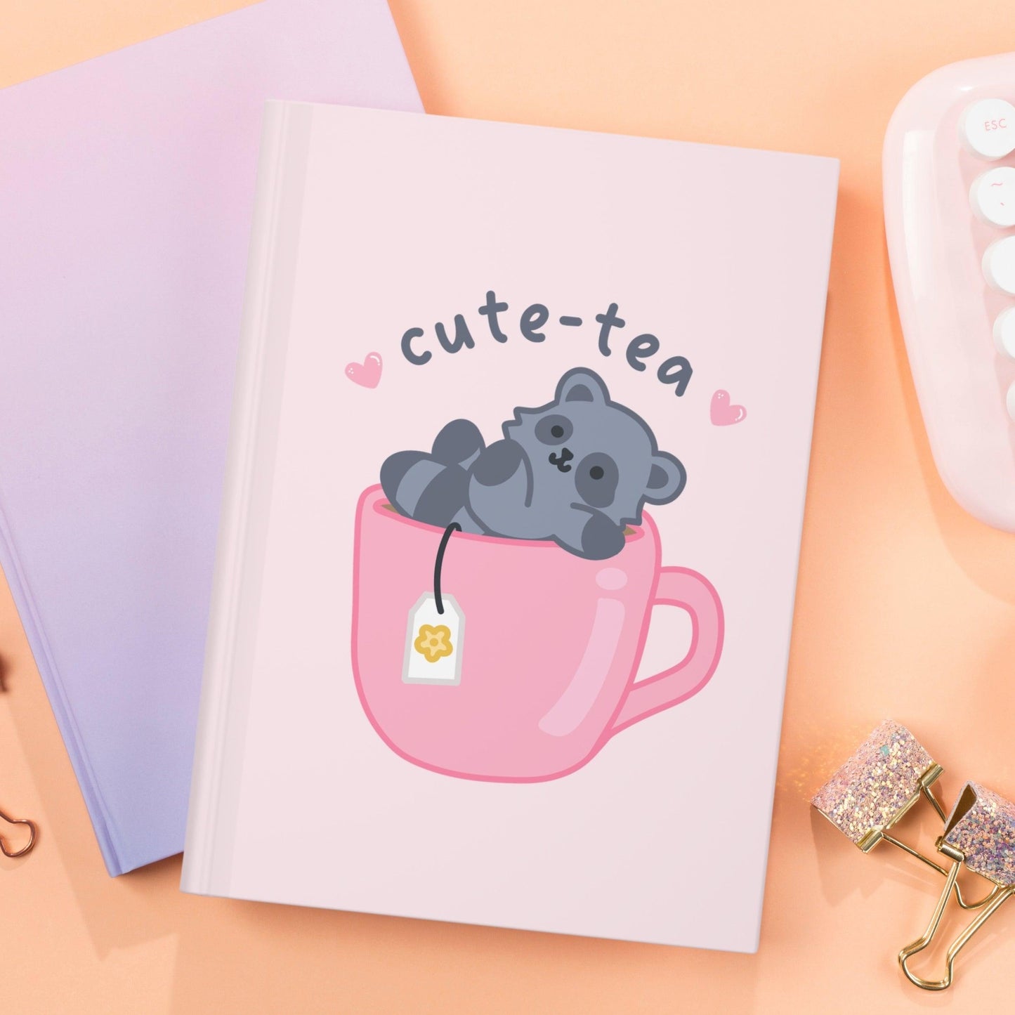 Cute-Tea - Kawaii Raccoon Journal - Just Goofy Little Guys