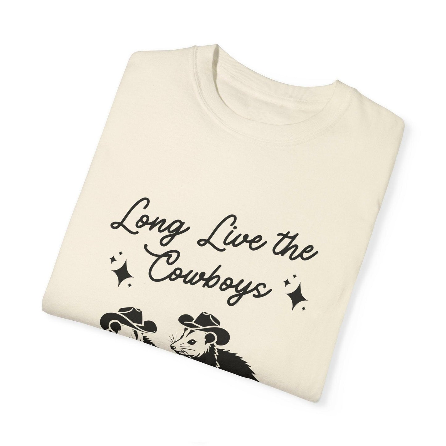 Long Live the Cowboys Possum Shirt - Just Goofy Little Guys