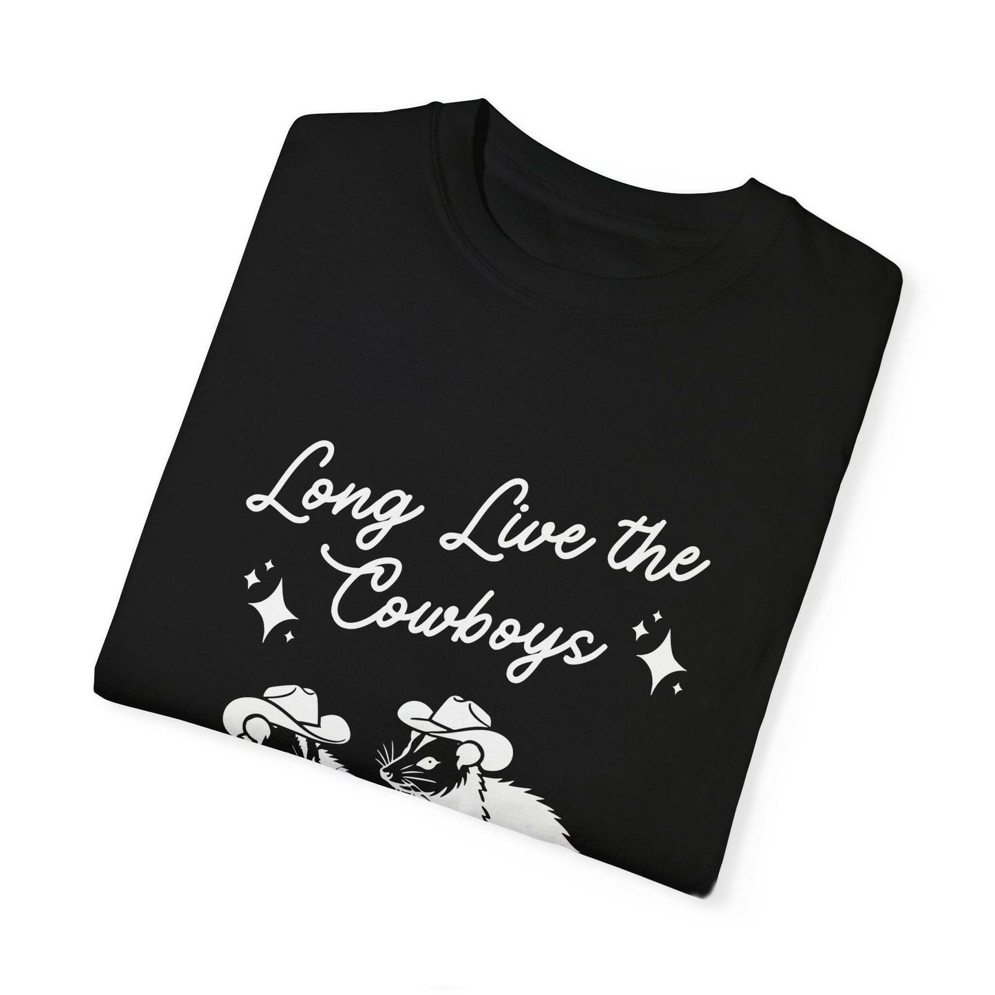 Long Live the Cowboys Possum Shirt - Just Goofy Little Guys
