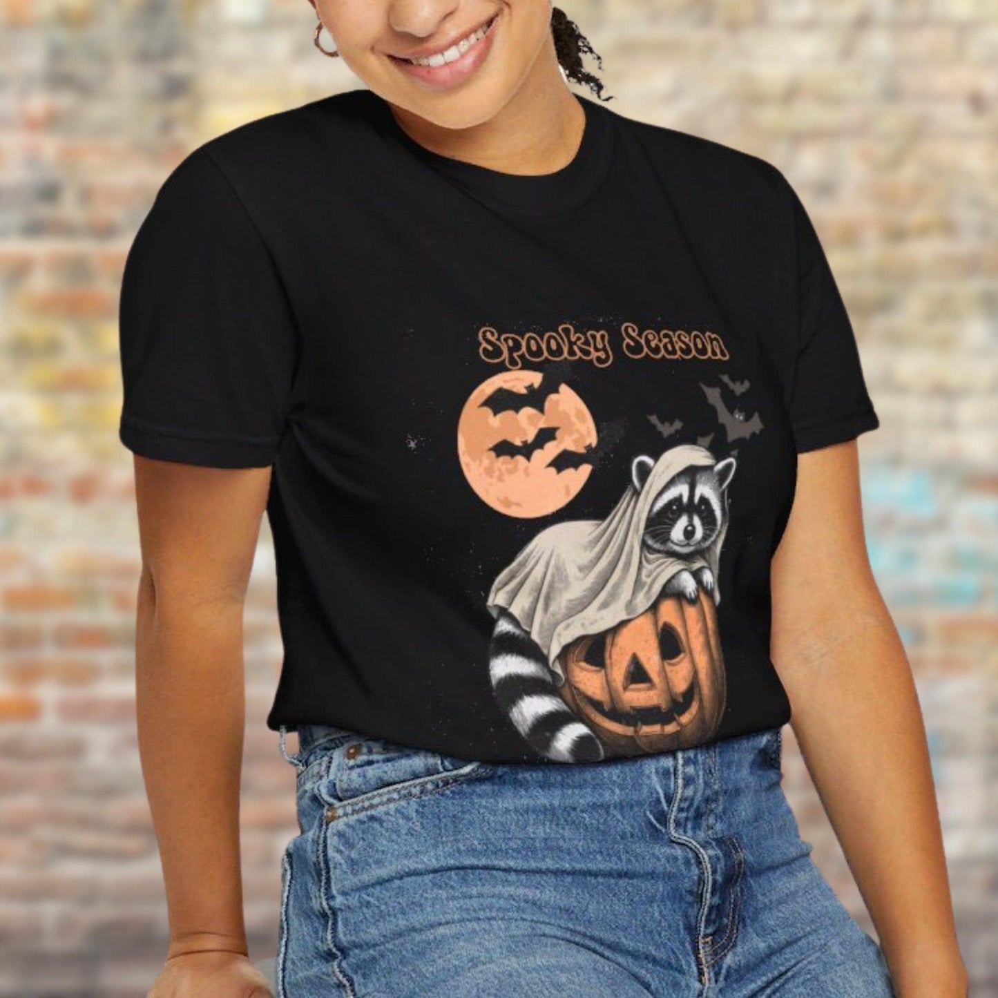 Spooky Season Raccoon Halloween Shirt