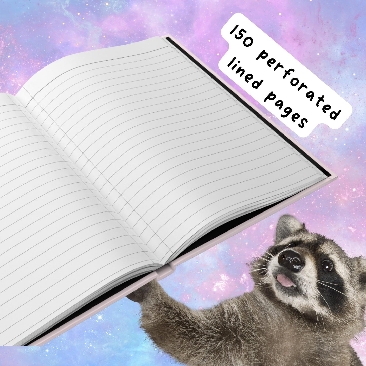 Cute-Tea - Kawaii Raccoon Journal - Just Goofy Little Guys