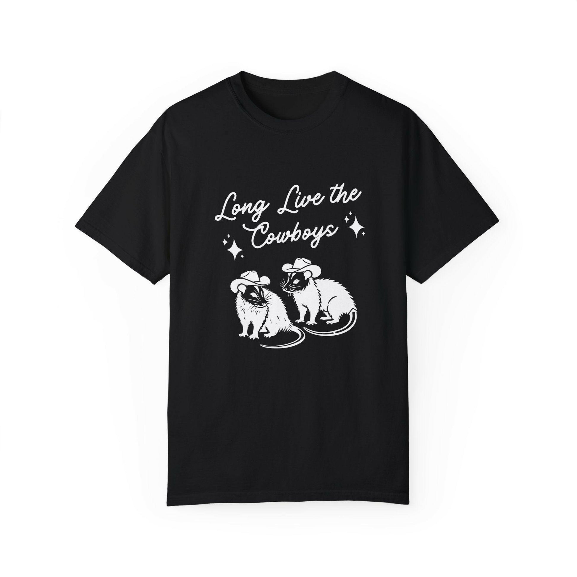 Long Live the Cowboys Possum Shirt - Just Goofy Little Guys