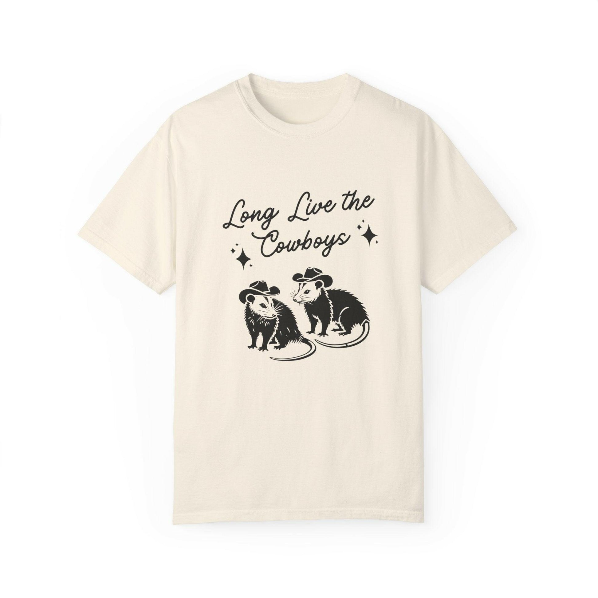 Long Live the Cowboys Possum Shirt - Just Goofy Little Guys