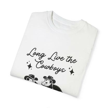 Long Live the Cowboys Possum Shirt - Just Goofy Little Guys