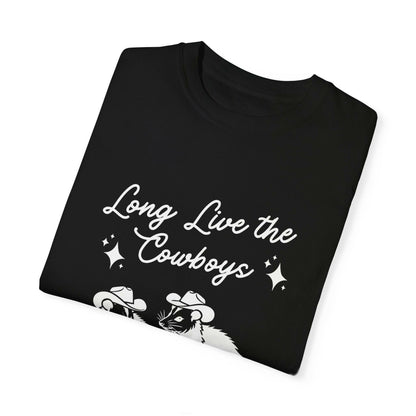 Long Live the Cowboys Possum Shirt - Just Goofy Little Guys