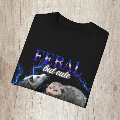 Feral But Cute 90s Style Possum Shirt.