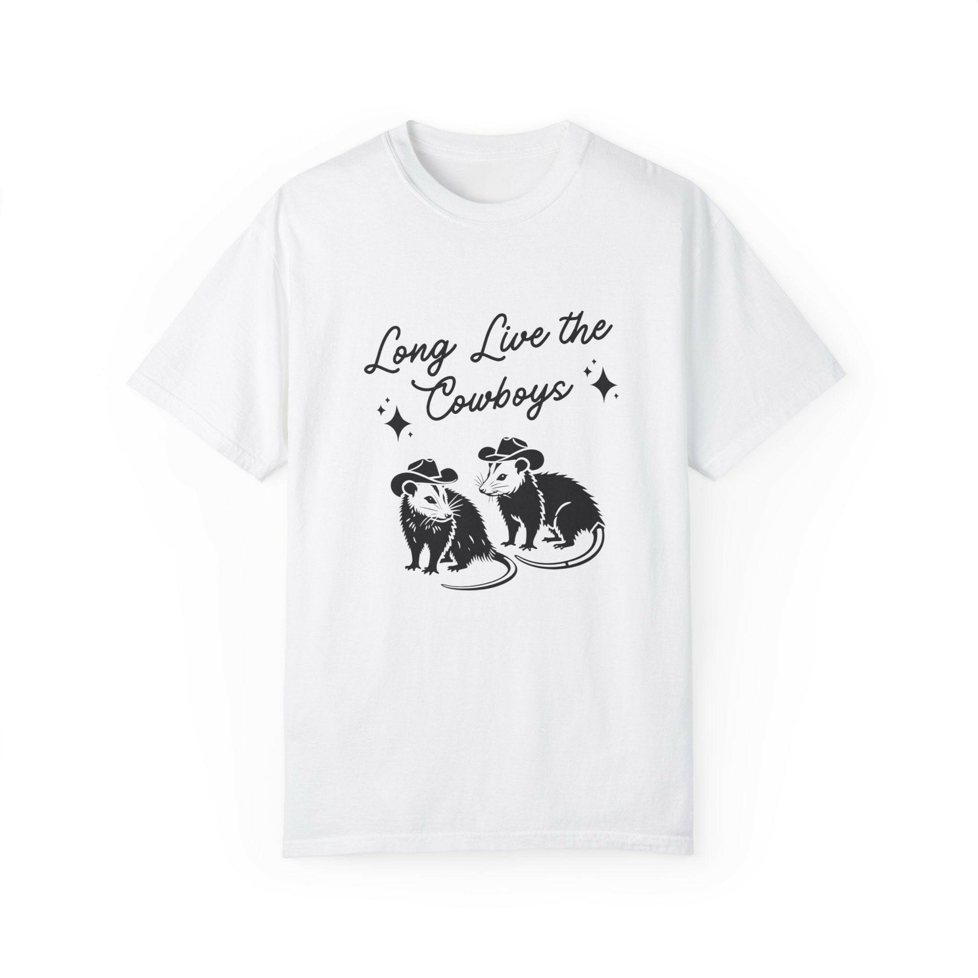 Long Live the Cowboys Possum Shirt - Just Goofy Little Guys