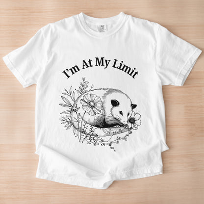 I'm At My Limit - Funny Possum Shirt