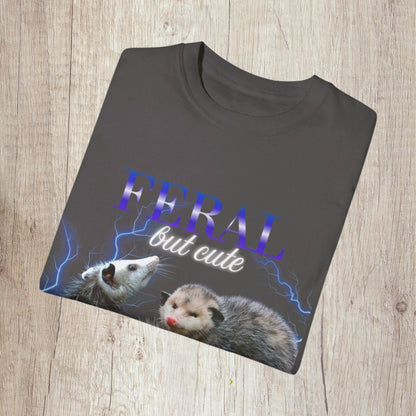 Feral But Cute 90s Style Possum Shirt.