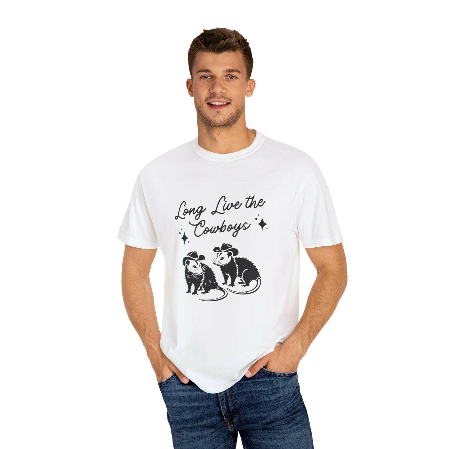 Long Live the Cowboys Possum Shirt - Just Goofy Little Guys