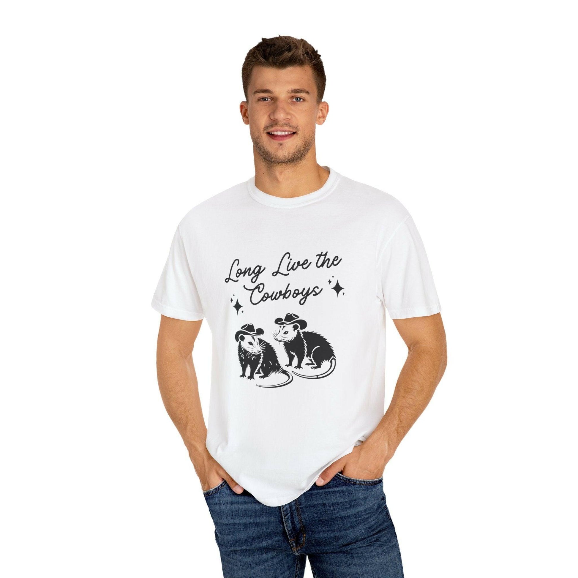 Long Live the Cowboys Possum Shirt - Just Goofy Little Guys