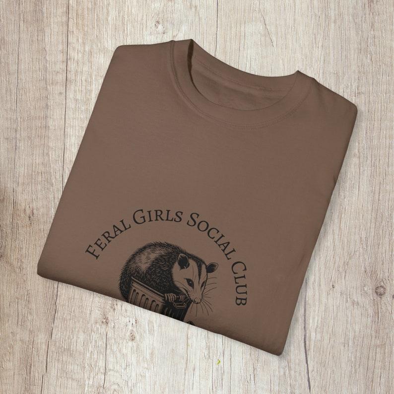 Feral Girls Social Club Possum Shirt.