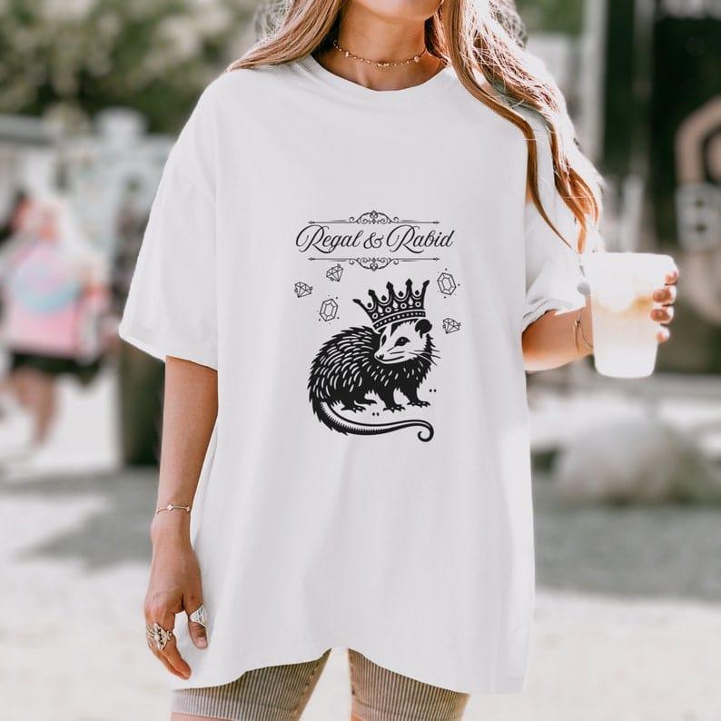 Regal and Rabid Possum Meme Shirt.