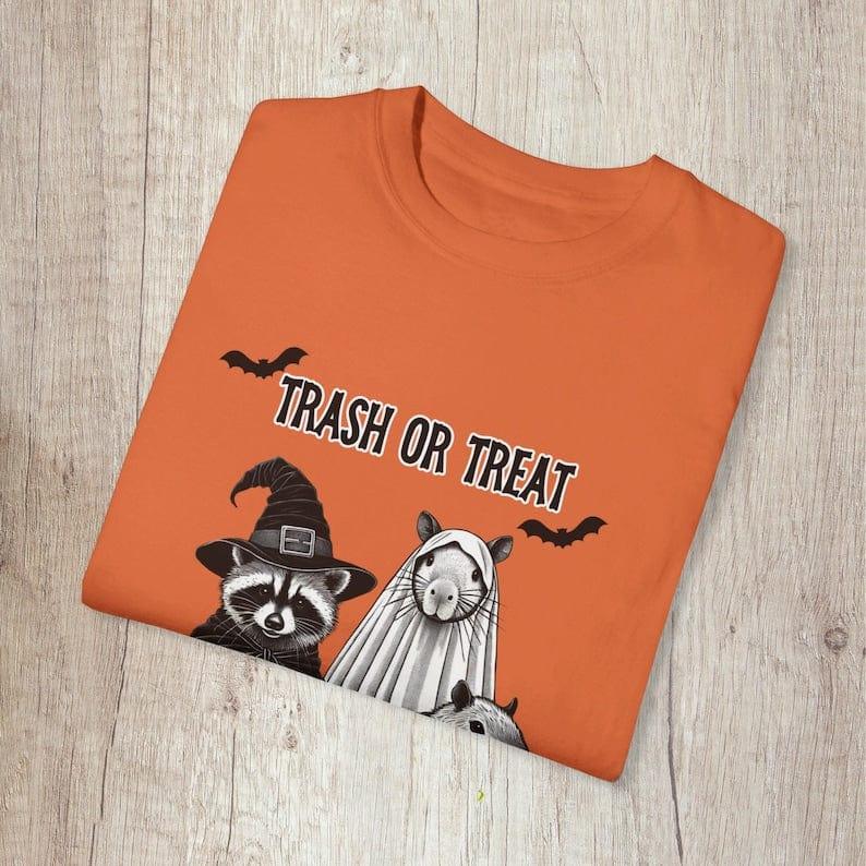 Trash or Treat Halloween Ensemble Shirt.