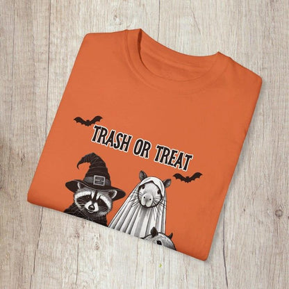 Trash or Treat Halloween Ensemble Shirt.