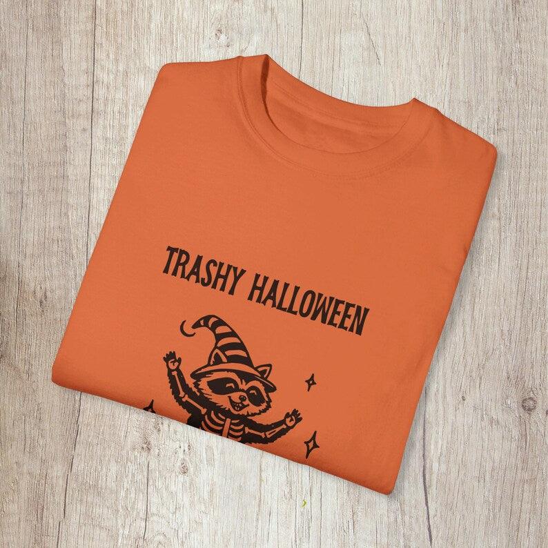 Trashy Halloween Raccoon Shirt.