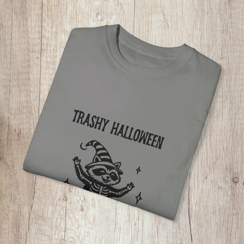 Trashy Halloween Raccoon Shirt.